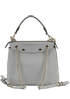 Back To School Backpack, &pound;450, Handbags, Blue, Leather, Back view